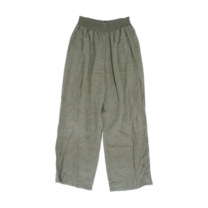 Green Wide Leg Pants