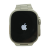Apple 49mm Ultra Silver Smartwatch Silver Band Medium – Image 1