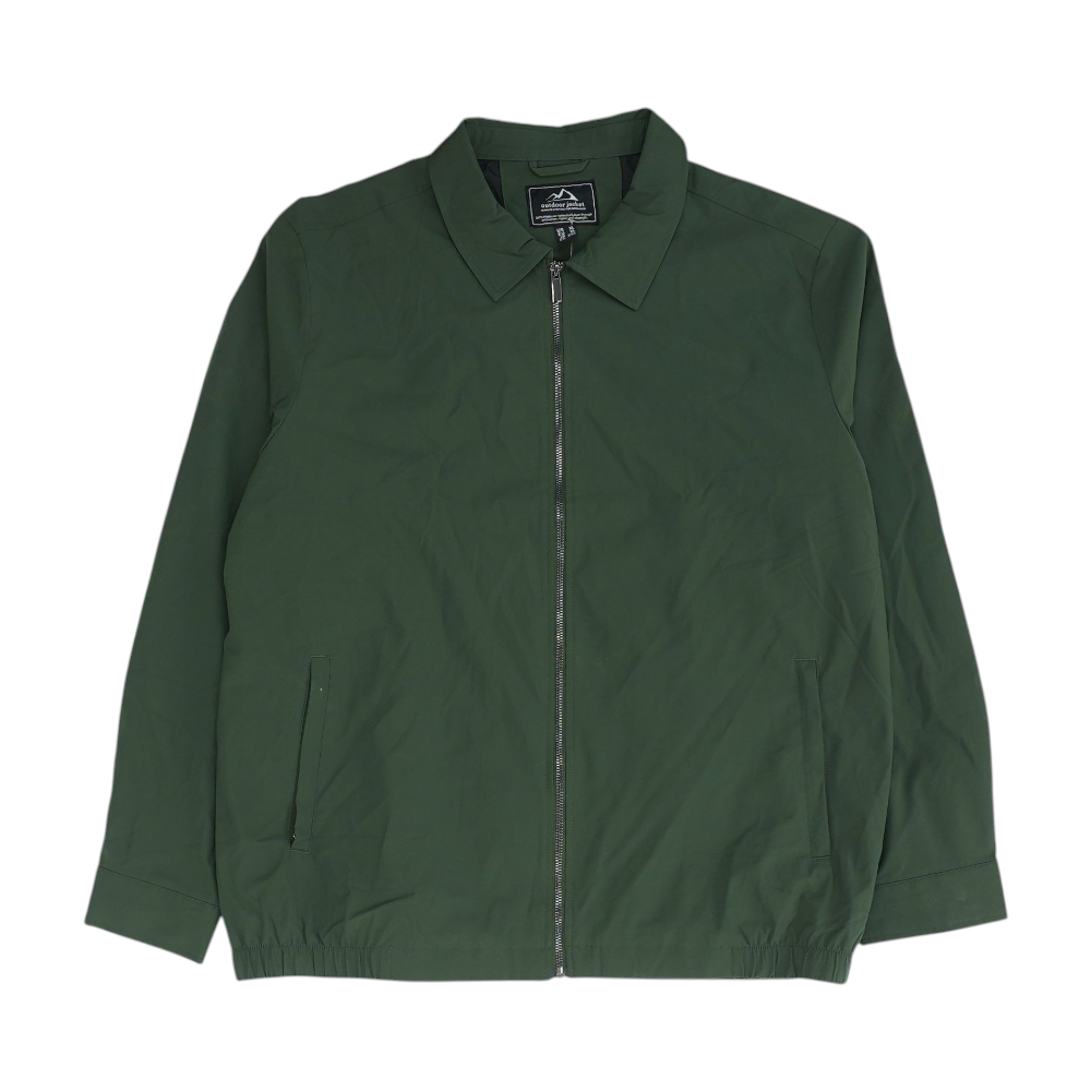 Green Solid Jacket