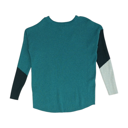 Multi Color Block Pullover Sweater