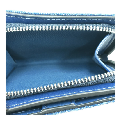 Blue Compact Wallet
