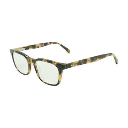 Tortoise Brain Break Square Unknown Prescription Eyeglasses