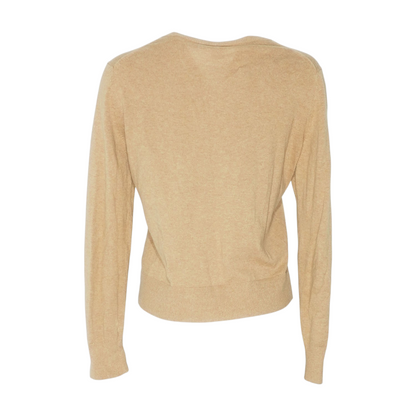 Tan Cardigan Sweater