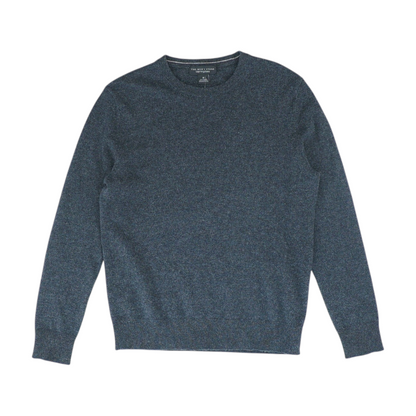 Gray Solid Pullover Sweater
