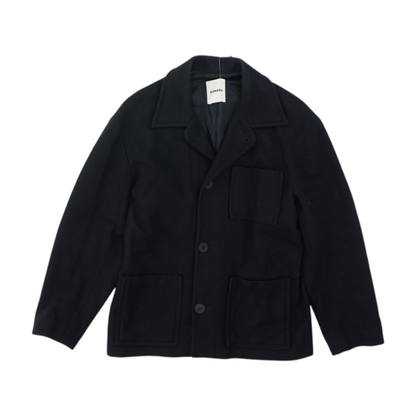 Navy Solid Jacket