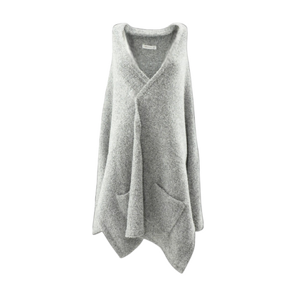 Gray Cardigan Sweater
