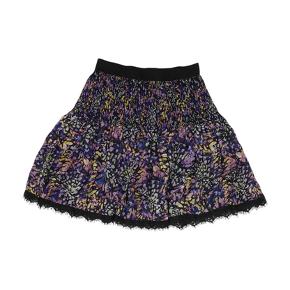 Multi Abstract Mini Skirt