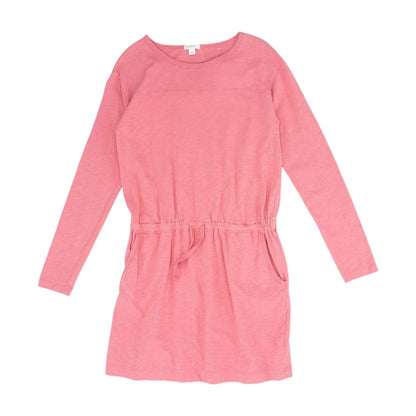Pink Solid Dress