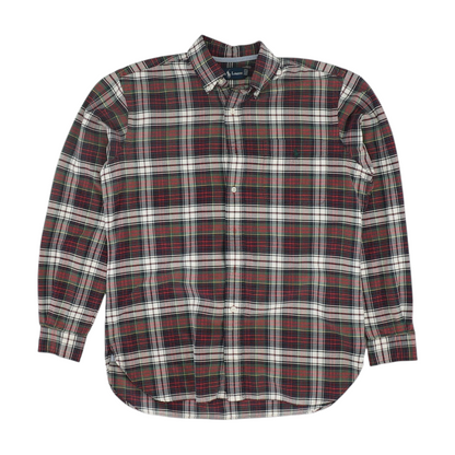 Multi Plaid Long Sleeve Button Down