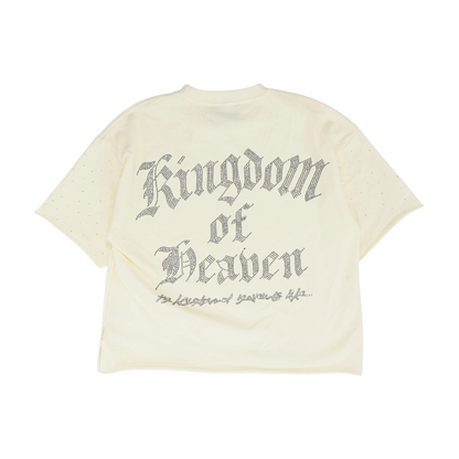 Beige Solid T-Shirt