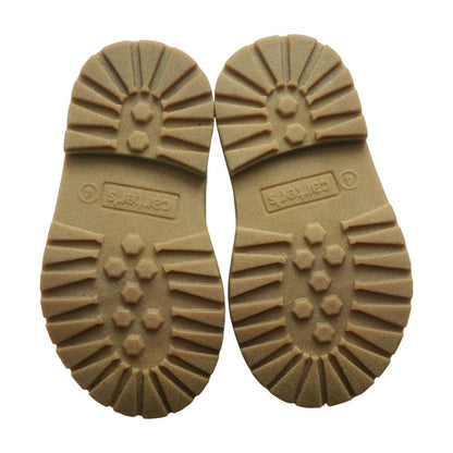 Beige Textile Toddler Shoes