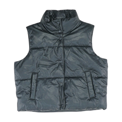 Black Solid Vest