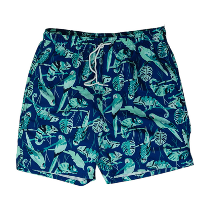 Blue Print Swim Bottom