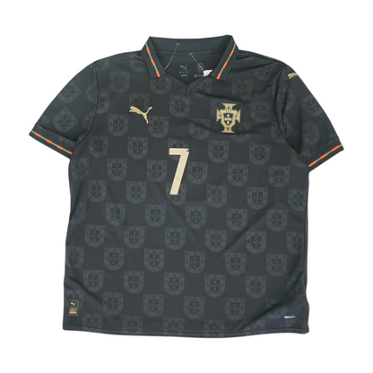 Men's Black Portugal Short Sleeve Jersey