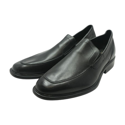 Black Leather Loafer Dress Shoes