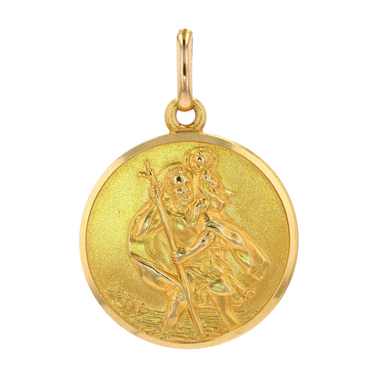 18K Yellow Gold Pendant