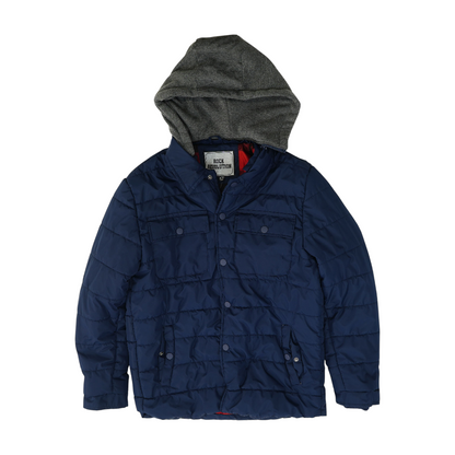 Navy Solid Jacket