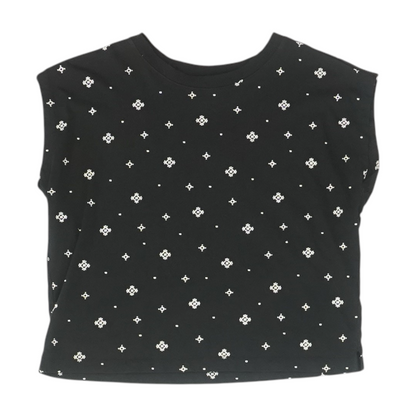 Black Print T-Shirt