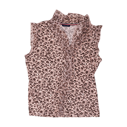 Pink Floral Blouse