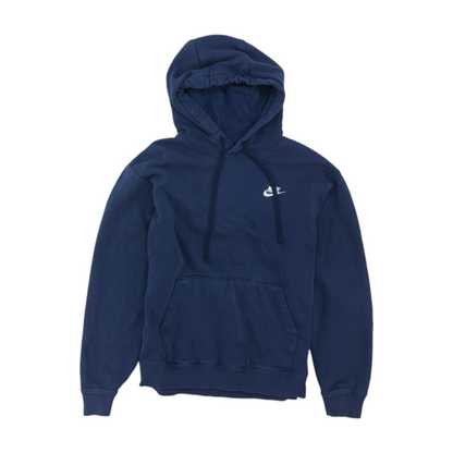 Navy Solid Hoodie Pullover