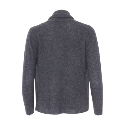 Gray Cardigan Sweater