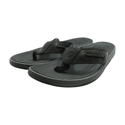 Black Flip-Flop Sandals
