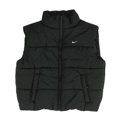 Black Solid Vest