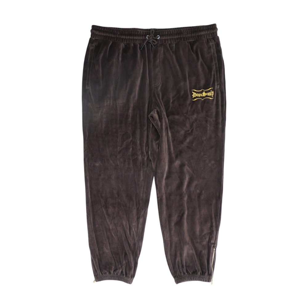 Brown Tapered Pants