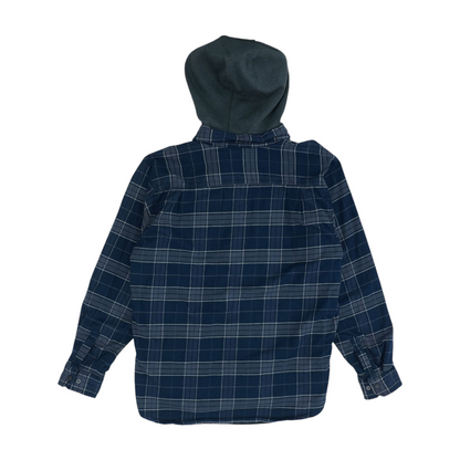 Navy Plaid Jacket