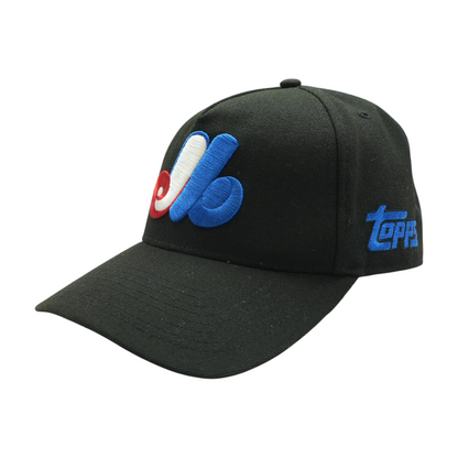 Black Montreal Expos Ballcap Hat