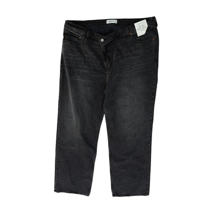 Black Long Relaxed Jeans