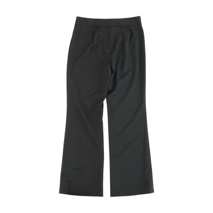 Black Solid Dress Pants