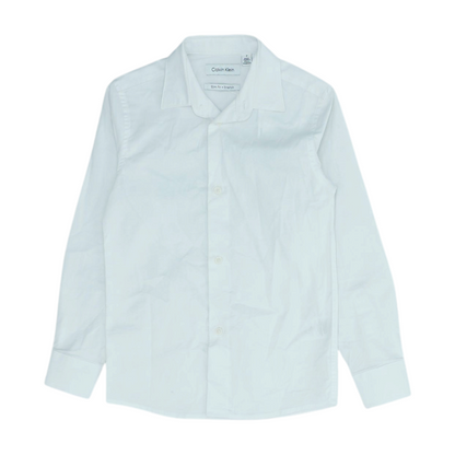 White Long Sleeve Button Down