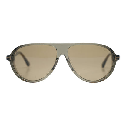 Brown Marcus Aviator Sunglasses