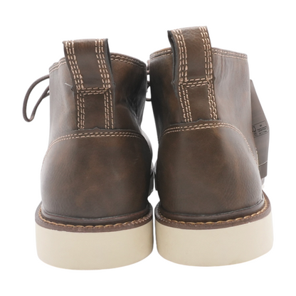 Brown Lace-Up Dress Shoes