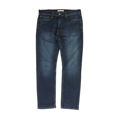 Navy Straight Jeans
