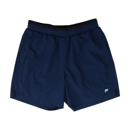 Navy Solid Active Shorts