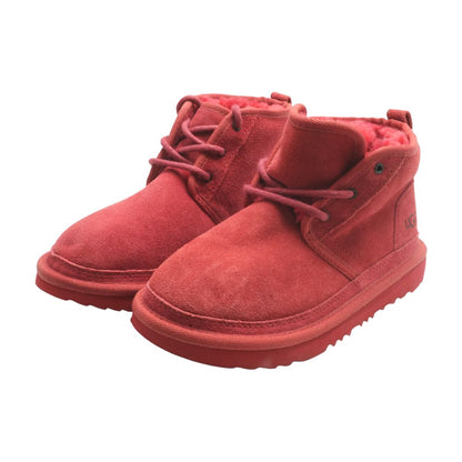 Red Leather Boots