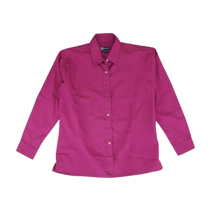 Magenta Button Down