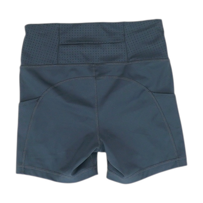 Black Solid Active Shorts