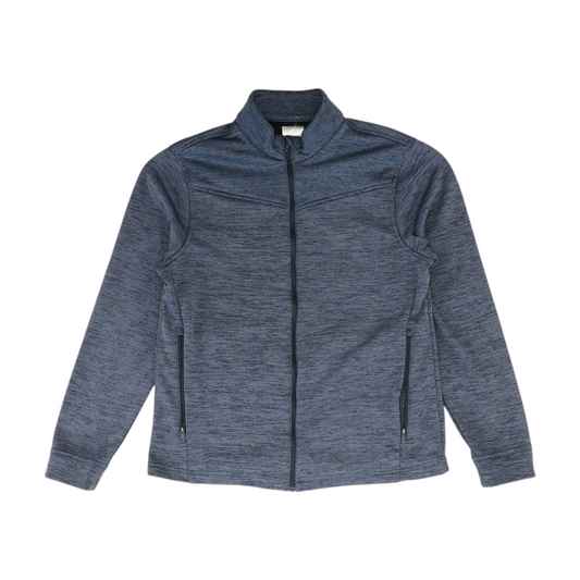 Blue Solid Active Jacket
