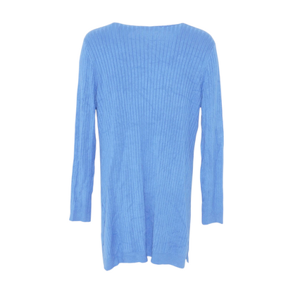 Blue Petite Cardigan Sweater