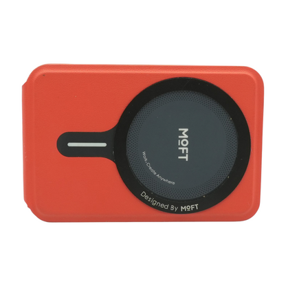 Red MagSafe Wallet And Stand