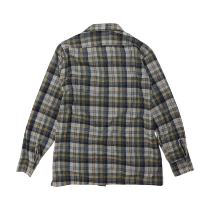 Vintage Multi Plaid Flannel Button Down