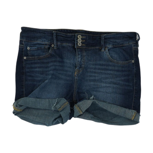Blue Plus Denim Shorts