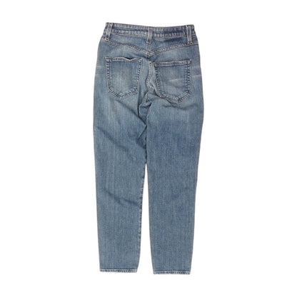 Blue Solid Jeans