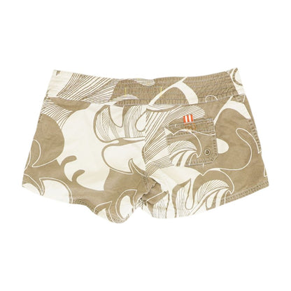 Brown Graphic Shorts