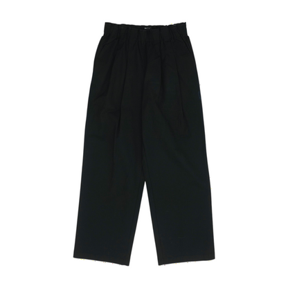 Black Straight Pants