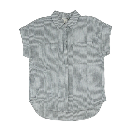 Blue Striped Button Down