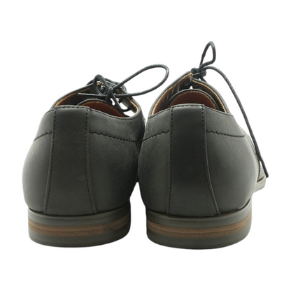 Black Lace-Up Dress Shoes